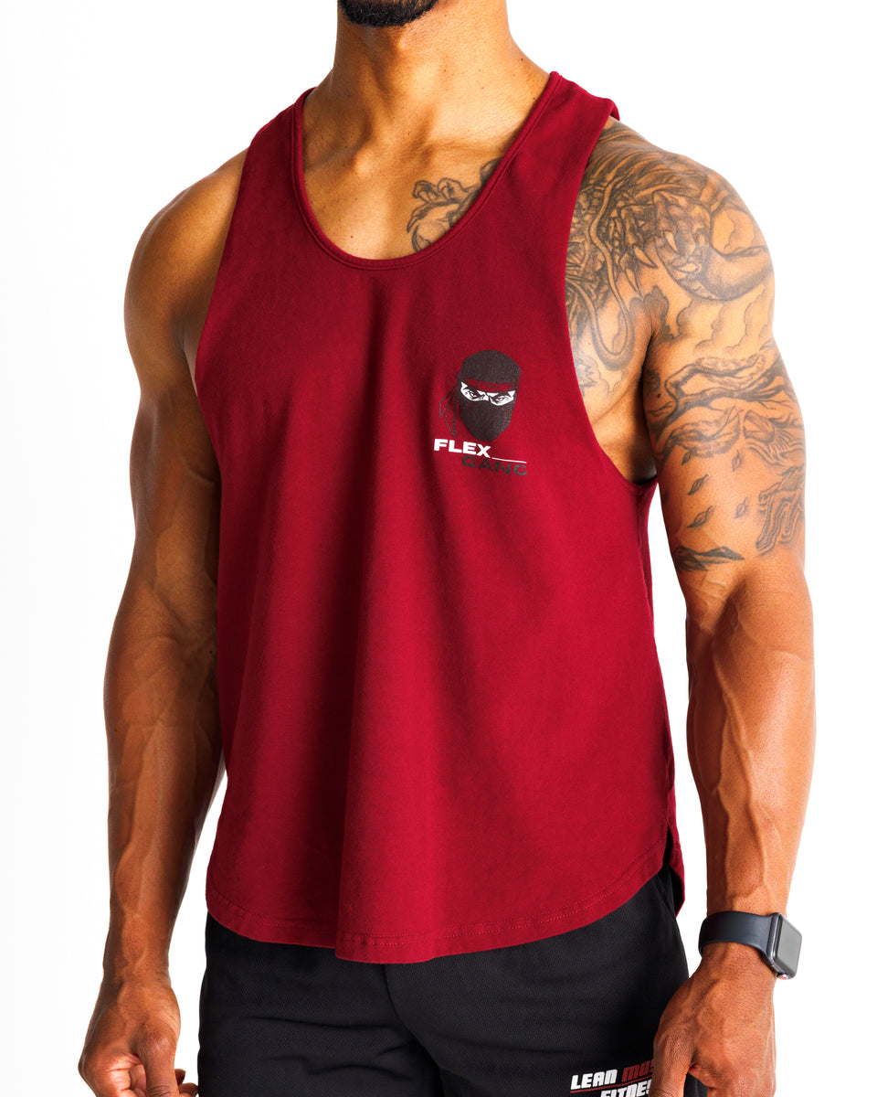 LMF Muscle Tank 2.0 - Varsity Red – LMF Apparel