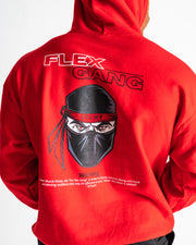 Flex Gang 2.0 Pullover Hoodie  - Red