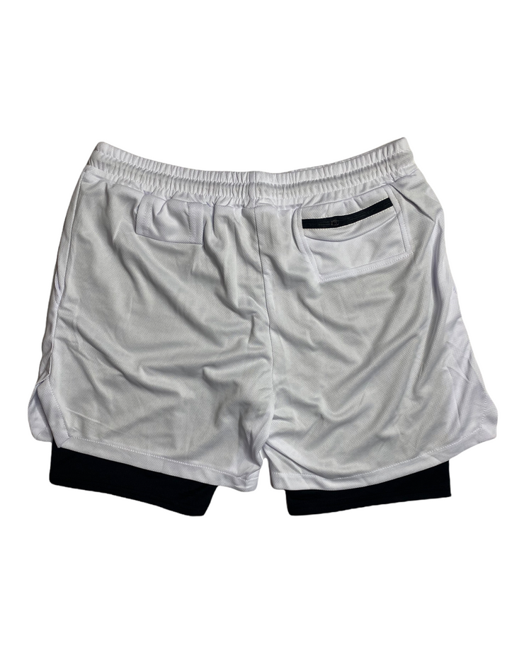 LMF Performance Shorts - White