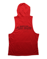 Flex Gang Sleeveless Hoodie 1.0 - Red
