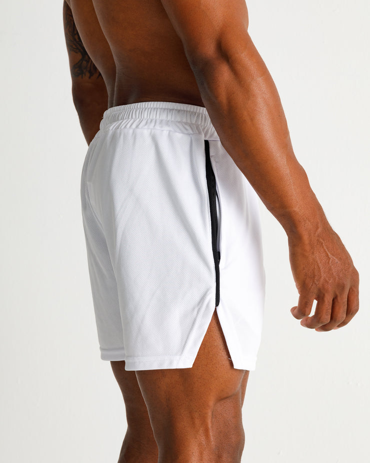 LMF Lightweight Summer Shorts - White