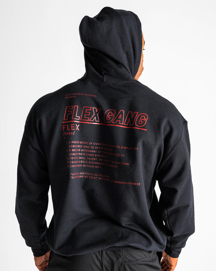 Flex Gang Classic Full Zip Hoodie 1.0 - Black – LMF Apparel