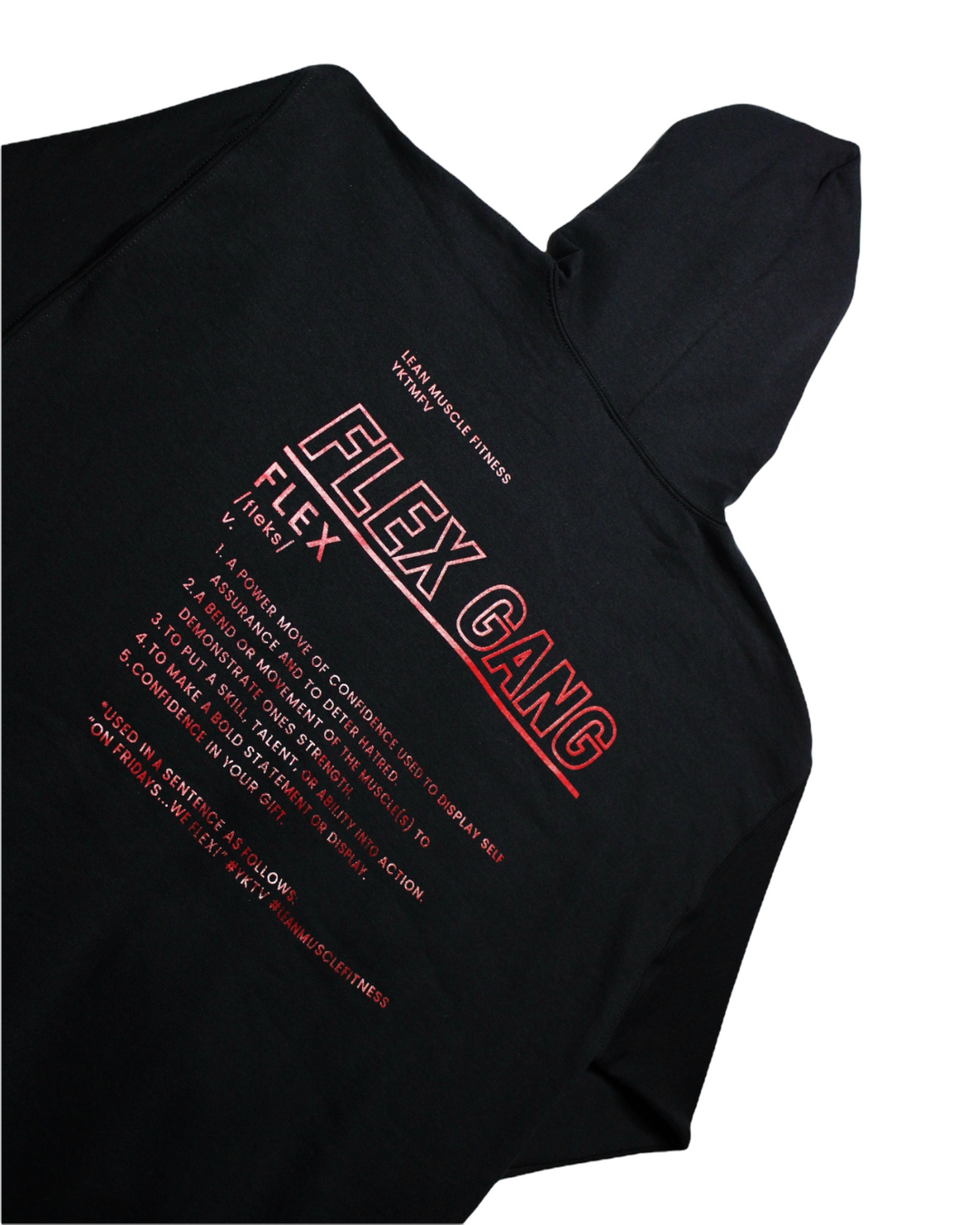 Flex Gang Classic Full Zip Hoodie 1.0 - Black – LMF Apparel