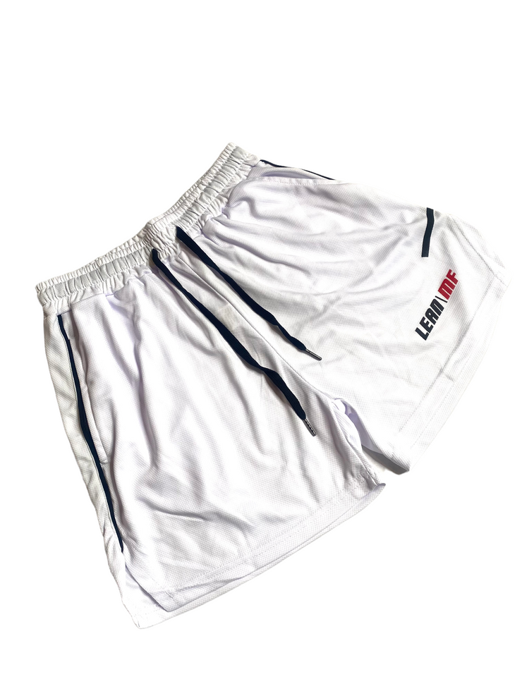 LMF Lightweight Summer Shorts - White