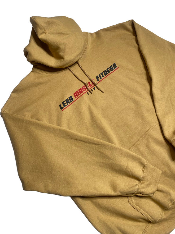 Flex Gang 2.0 Pullover Hoodie Gold LMF Apparel